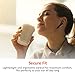 Matone Bluetooth Headphones, V4.2 Wireless Earbuds Handsfree Car Bluetooth Headset with Mic, Lightweight Sweatproof In Ear Sport Earphones, Noise Cancelling & Secure Fit (One Piece Only) - Black
