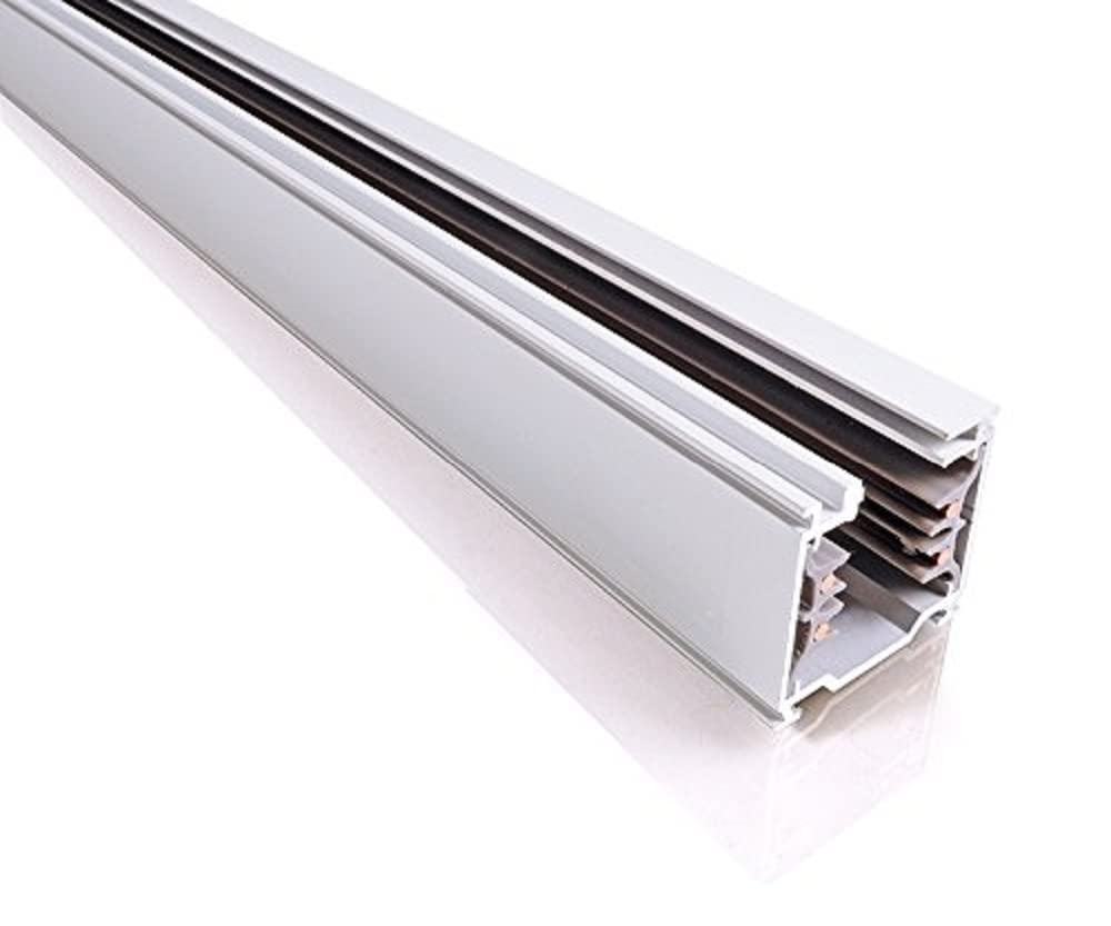 Deko-Light 555101 220-240 V AC/50-60 Hz 3-Phase Track System with Busbar Quadratic, White