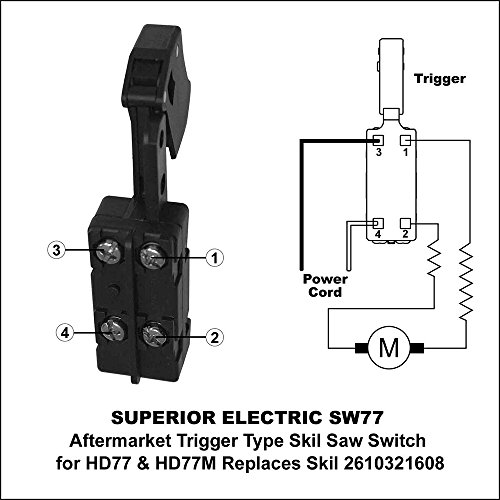 Superior Electric SW77 Aftermarket 20 Amp Trigger On-Off - Import It All