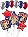 11pc WWE John Cena The Rock Stars Balloon Bouquet Party Decoration Wrestling Boy
