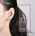 S.Leaf Ear Crawler Earrings for Women Climbers Earrings Sterling Silver