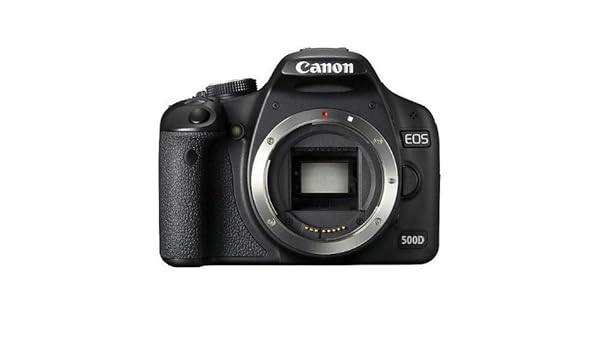 Canon EOS 500D - Cámara Réflex Digital 15.1 MP (Cuerpo ...