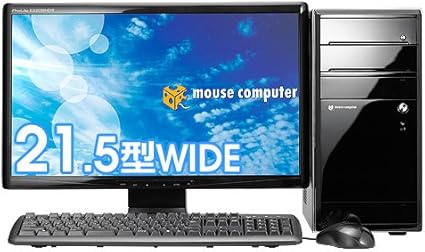 Amazon マウスコンピュータ Lm I445x2 Pl22whd 21 5型ワイド液晶セットモデル Core2quad Q9400 4gb 1tb Vistahomepremium Geforce9400gt 21 5w マウスコンピュータ デスクトップ 通販