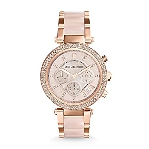 Image of Michael Kors Women's Parker Two-Tone Watch MK5896