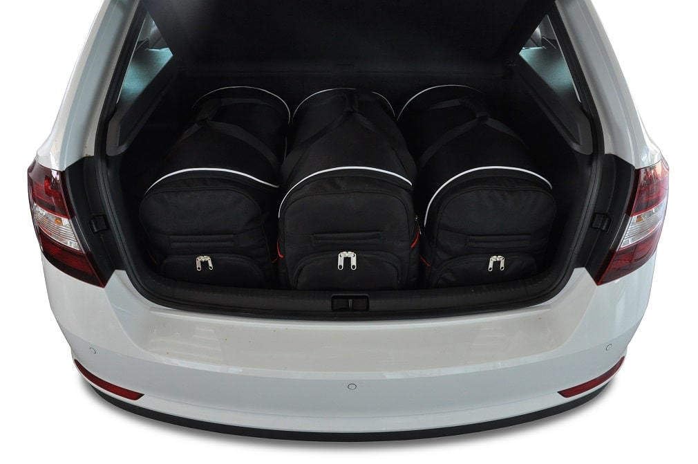KJUST Fitted Bags Set 3 pcs compatible with SKODA RAPID SPACEBACK II 2012-2018