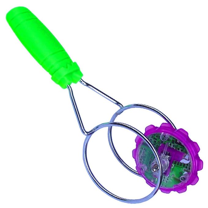JUNGEN 1 Stück Magnetische Kreisel LED-Kreisel Spielzeug Kinderspielzeug, Zufällige Farbe