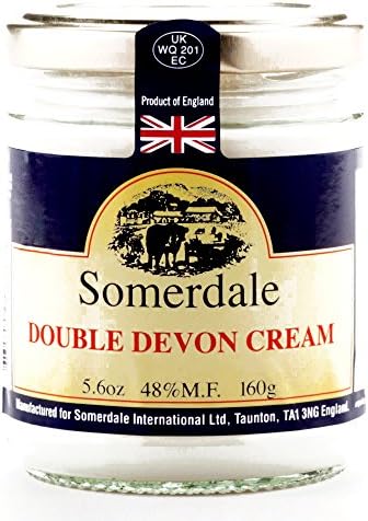 Somerdale Double Devon Cream 5.6 oz each (6 Items Per Order)