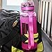 Swig Savvy Sports Water Bottle, Wide Mouth Leakproof Lid, Infuser, Silicone Sleeve - 32oz (Pink)