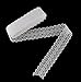 eZthings® Designer Decorating Embroidered Lace and Trims for Sewing and DIY Craft Projects (10 Yard, Fancy White (1.1