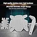 3Pcs/Set Drill Bit Angle Gauges Stainless Steel Drill Sharpener Tools S/S Angle Measuring Gage Hand Measure Tools