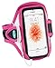 Armband for iPhone SE, 5, 5s, 5c & iPod touch 6, 5 - Great for Running, Jogging & Sports – Ultra Reflective, Sweat-Resistant Design [Pink]