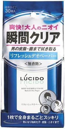 Lucido Refresh Deodorant Paper 30 sheet (Harajuku Culture Pack)