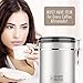 Stainless Steel Coffee Canister 16 oz - Built-in One Way Valve Blocks CO2 From Ruining Coffee Flavor - Built-in Freshness Calendar (Medium, Stainless Steel)