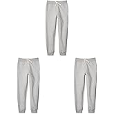 Nautica Boys Basic Fleece Jogger Sweatpants, Elastic Waistband with Drawstring Closure, Super Soft Cotton-Blend