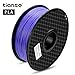 TIANSE Violet Grape Purple PLA 3D Printer Filament 1.75mm 1kg Spool Filament for 3D Printing, Dimensional Accuracy +/- 0.03 mm