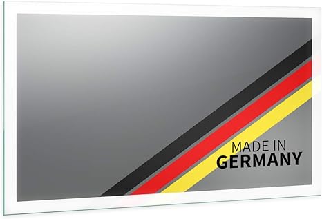 Spiegel Id Noemi21 Rundum Design Led Badspiegel Mit Beleuchtung Made In Germany Individuell Nach Mass Auswahl Breite 40 X Hohe 50 Cm Warmweiss Amazon De Kuche Haushalt
