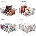 mDesign Metal Wire Food Storage Basket Organizer with Handles for Organizing Kitchen Cabinets, Pantry Shelf, Bathroom, Laundry Room, Closets, Garage - Concerto Collection - 8 Pack - Bronze