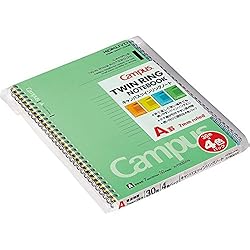 30-T602A mice Kokuyo Twin Ring Notebook 4 books