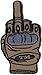 Military Morale Coyote Rip Stop - Patch Velcro Hook & Loop - Best Assault Glove FTW Made Of Strong Cotton - Bonus Draw String Stash Pouch Included