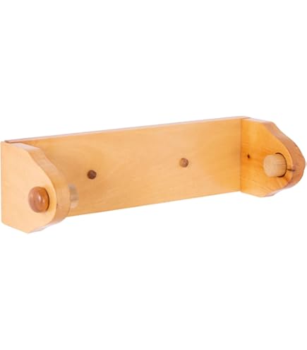 SeaTeak Solid Teak Navigation Tray - 17.5" Wooden Boat Organizer For Maps, Charts & Phones