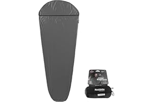Naturehike High Elasticity Sleeping Bag Liner Lightweight Camping Travel Sheet - Portable Sleeping Sack for Camping, Travel, 