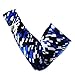 COOLOMG Arm Sleeve, (One Piece) Youth Adult Compression Elbow Sleeve for Cycling Basketball Baseball Driving Outdoor Sport Digital Camo Blue Navy X-Small