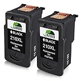 JARBO Remanufactured for Canon PG-210XL Ink Cartridges High Yield, 2 Black, Used in Canon PIXMA MP495 IP2702 MP230 MP240 MP250 MP280 MP480 MP490 MP499 MX330 MX340 MX350 MX410 MX420 Printer