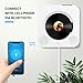 CD Player with Bluetooth, Govee Portable CD Player with Remote Control Wall Mountable CD Player with Screen FM Radio HiFi Speaker CD Music Player Supports USB, SD Card Aux Input Output 6 Playing Modes