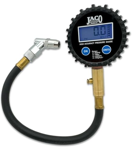 ぺん Tire Depth Gauge BikeMaste Tie Gauge 2-1 0-60 PSI 151792 Low