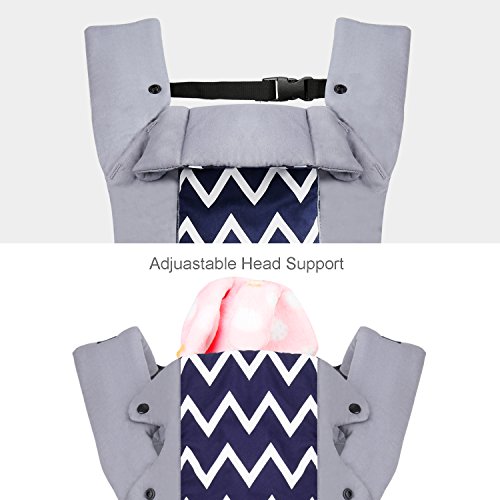 image for Bable Baby Carrier, Baby Carrier Wrap 3 in 1 Ergonomic Multi-Position 