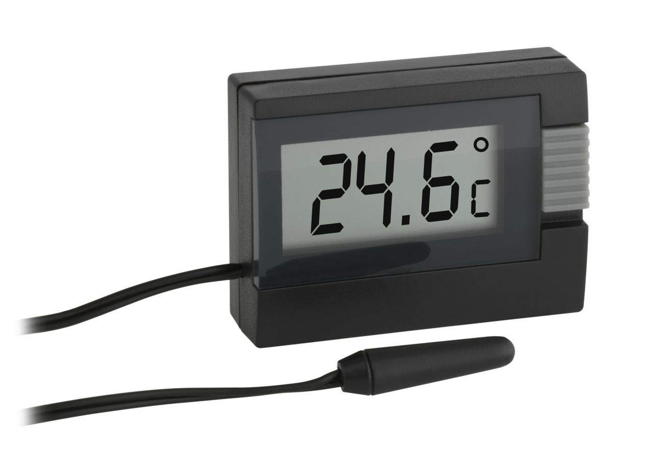 TFA Dostmann Digital Thermometer, Black (30.2018.01)