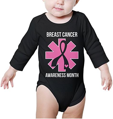 Xanx Smon Baby Onesies Bodysuit Care for Breast Cancer Organic Clothes