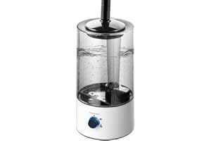 CALIDAKA Reptile Humidifier/Fogger with Extension Tube - 4L Large Tank Suitable for A Variety of Reptiles & Amphibians