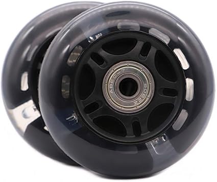 luggage with rollerblade wheels