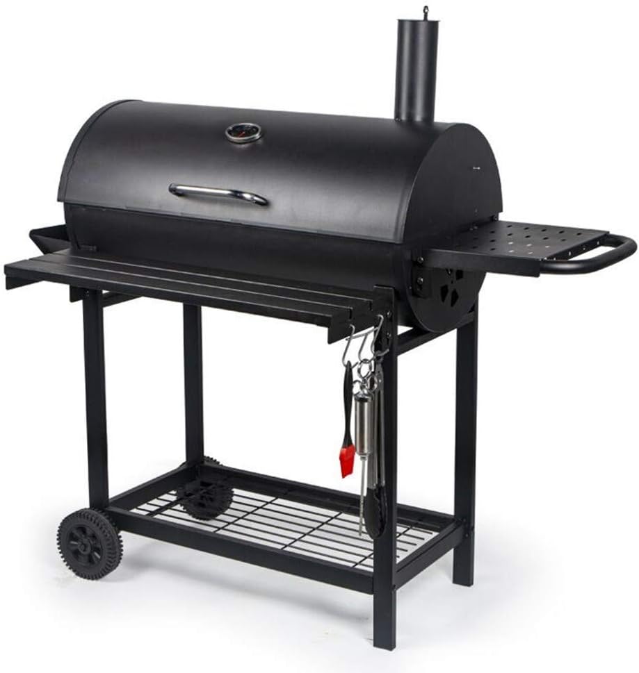 YAZSKJ Barbecue Home American Outdoor BBQ Charcoal 5 or More Carbon Grilled Shelf Villa Garden Courtyard Large American Tuhao BBQ Grill