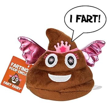 Amazon Com Poop Emoji Farting Plush Toy Makes 7 Funny Fart