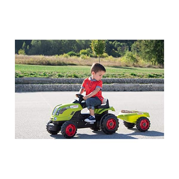 Smoby 7600710114 - Traktor Farmer Claas Arion 400, Outdoor und Sport, XL, grün – Bild 4