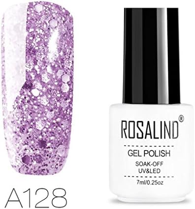 Wondere ROSALIND Chameleo Nail Polish, 7ML Shinning Nail Art Nail Gel Polish UV LED Gel Polish,7ml (28)