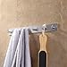 KES Self Adhesive Hooks Rail STAINLESS STEEL 6-Hook Rack Bath Towel Hook Sticky Bathroom Kitchen Towel Multi Hanger Brushed Finish, A7060H6
