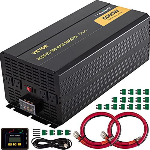 VEVOR 5000W Modified Sine Wave Inverter