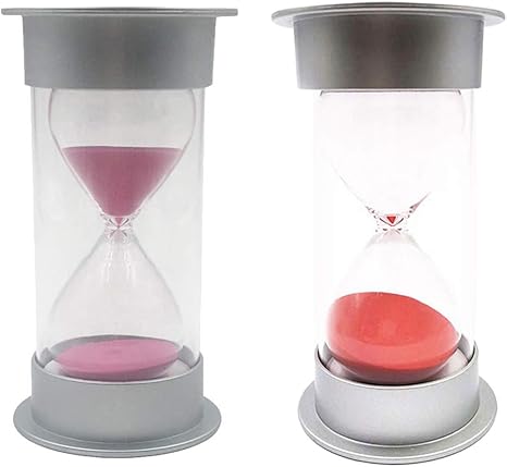 Amazon F Fityle 2個 プラスチック タイマー 回転 砂時計 砂時計 タイマー 25分 キッチン タイマー用 ホーム キッチンタイマー オンライン通販