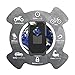 Rokform Rugged Series iPhone 8 Case / iPhone 7 Case Protective magnetic case with twist lock and universal magnetic car mount (Gun Metal)