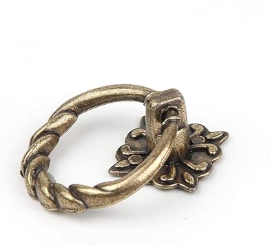 8 piezas manijas de gabinete de aleación vintage perillas de muebles