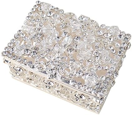 2.5" Silver Wedding Arras Set, Silver Wedding Arras Box with Silver Unity Coins