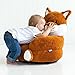 Trend Lab Children's Plush Fox Character Chair, 18x17x13 Inch (Pack of 1)
