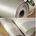 QIHANG Modern Minimalist Non-Woven Vertical Stripes Wallpaper Roll for Living Room Cream&Silver Color 0.53m(1.73'W) x 10m (32.8')=5.3㎡ (57 sq.ft)