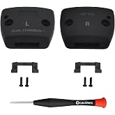 Cloud Alpha Buckles Same as Stock Hinge Clamps Slider Covers Replacement Parts Compatible with HyperX Cloud Alpha/Alpha S/Alpha Pro Wireless Gaming Headsets