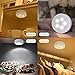 lifeholder 6 Pack Led Puck Lights, Timer Wireless Kitchen Under Cabinet Lighting, Battery Powered led Puck Light with Remote Control for Kitchen Under Counter Nursery Bedroom Hallway Stairs
