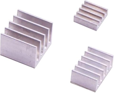 dailymall Disipador Térmico Enfriador De Placa De Circuito para Raspberry Pi 4B - 3 Aluminio