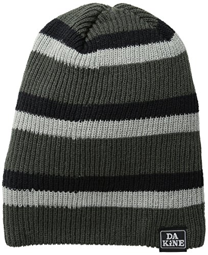 Dakine Boys Zeke Beanie, Charcoal Stripe, One Size